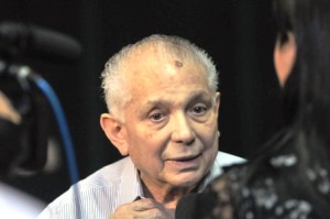 Manoel Paulo Nunes, o homenageado, esteve presente no lançamento